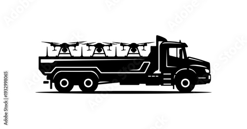 Drone Delivery Truck