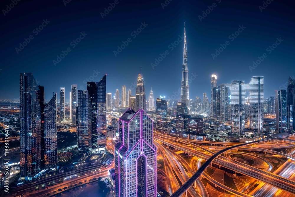 Obraz premium Dubai Night