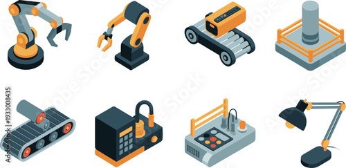 Cute cartoon boy riding bicycle illustration, happy child cyclist with helmet backpack and knee pads flat vector