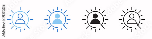 Confidence Vector Illustration In Multistyle