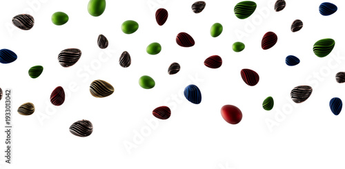 Abstract colorful objects o...