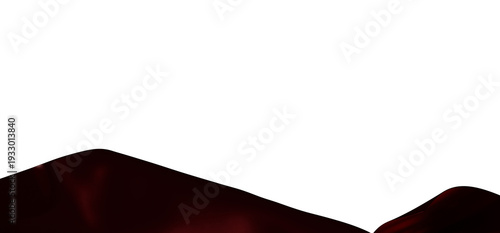 Photos Abstract shapes with a gradient of red hues against a clean white backdrop