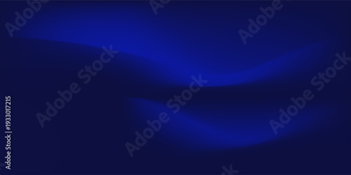 Dark abstract background with neon lines, glow. Blue blurred background, light effects.