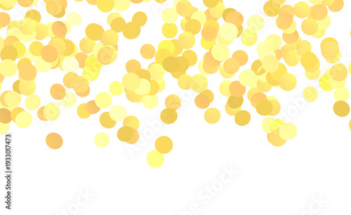 Abstract gold confetti back...