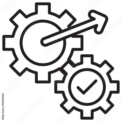 Workflow Outline Icon