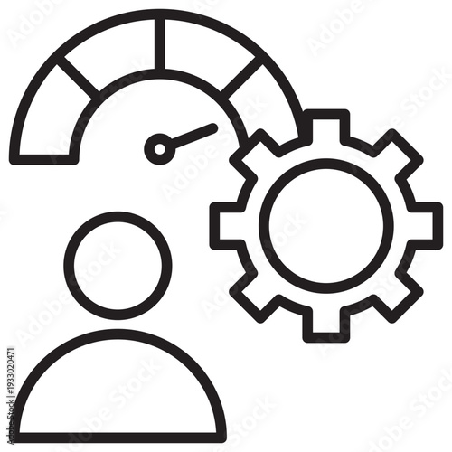 Performance Outline Icon