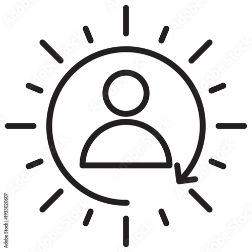 Confidence Outline Icon