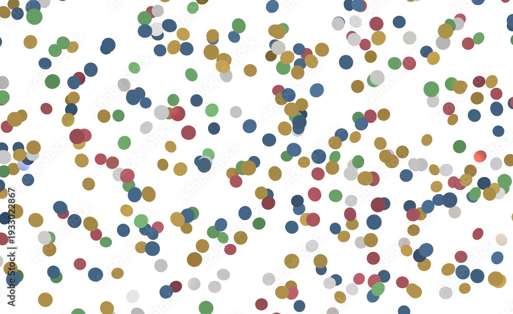 Obraz premium Abstract background featuring various colored dots scattered randomly. Perfect for festive or creat