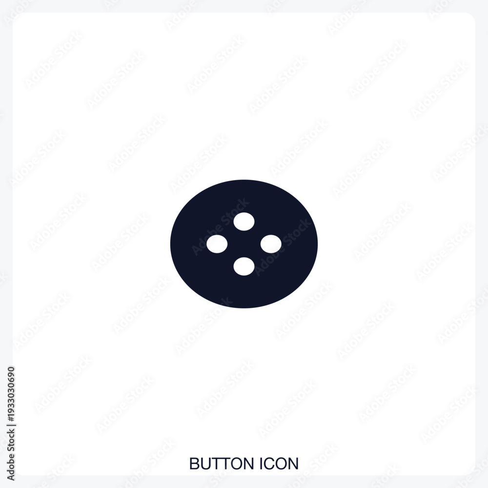 Fototapeta premium Button Icon