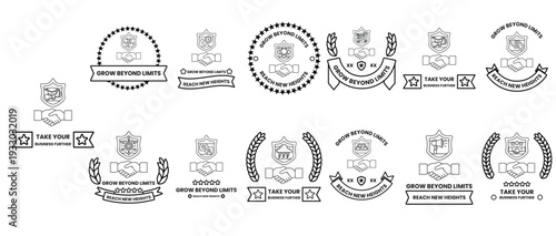 A series of symbols and letters are displayed in a row