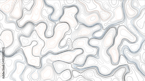 Topographic map patterns, topography line map. Vintage outdoors style  Abstract topographic contours map background,