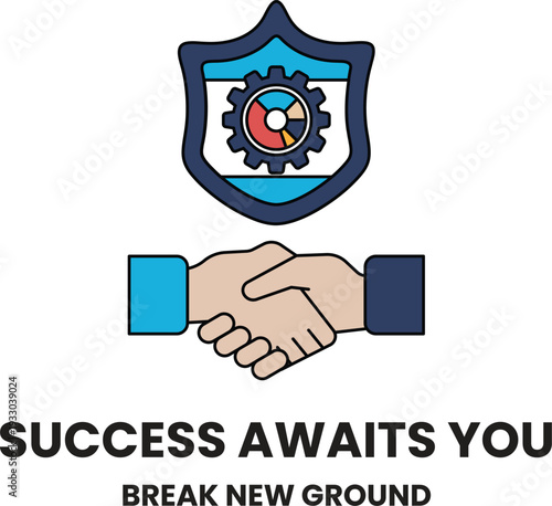 A logo for a company that is about to succeed