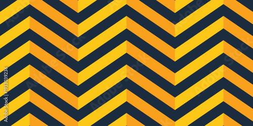 Background seamless pattern abstract line zigzag chevron motif. Folding paper lane