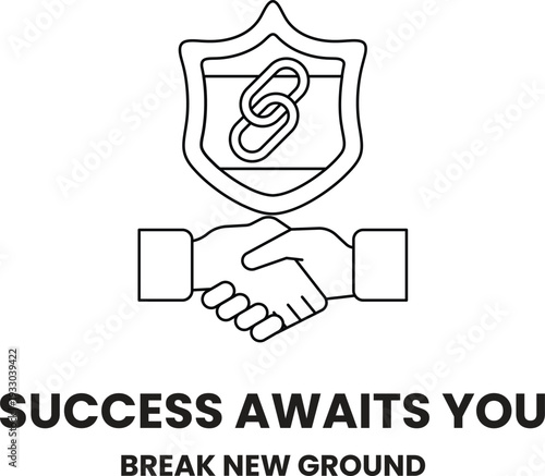 A logo for a company that is about to succeed