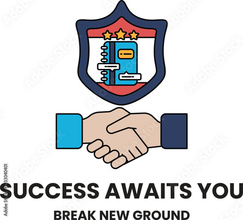 A logo for a company that is about to succeed