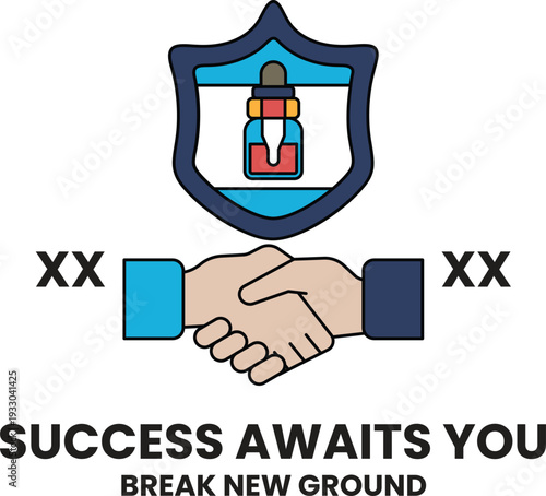 A logo for a company that is about to succeed