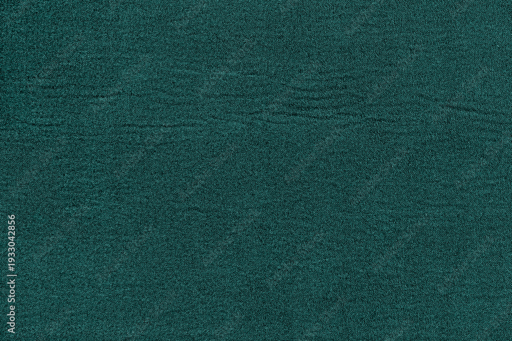 Fototapeta premium Deep jungle Green Leather flesh side texture for design backgrounds and patterns