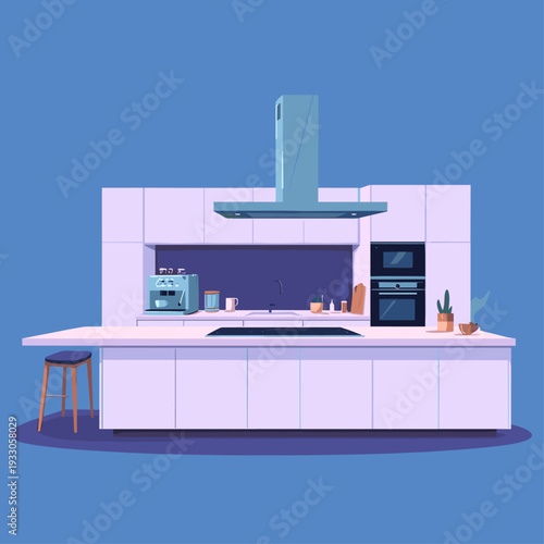 Concealed Modern Kitchen Appliance Design