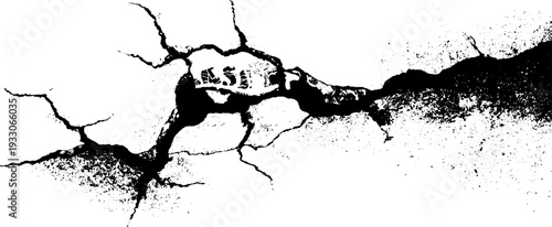 High contrast weathered industrial wall panel for rustic design and backgrounds