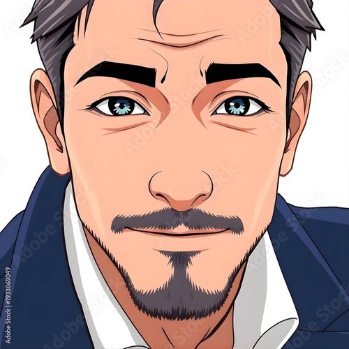 Anime Man Cartoon