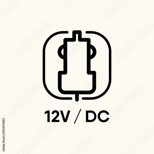 12V DC Output car cigarette lighter power adapter