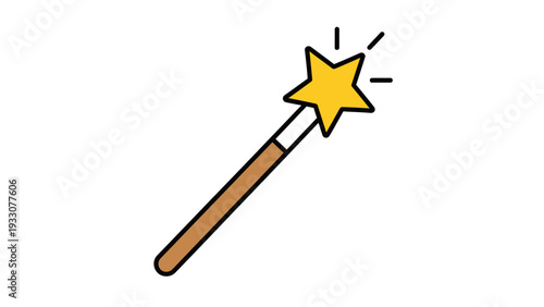 Magical Star Wand Sparkles - Fantasy, Magic, Enchantment