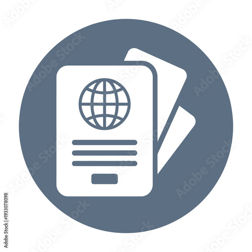 Global travel documents and currency notes symbolize international business and financial transactions in a modern corporate setting