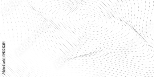 Light gradient halftone dots grunge wide background