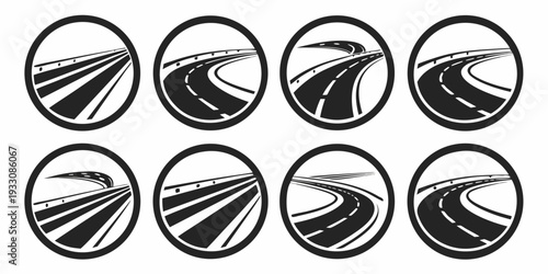 A series of nine images depicting the stages of a ball's motion through a fluid Vector