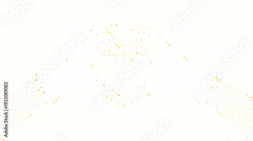 Golden starburst abstract background with soft gradient light effect, Luxury golden starburst pattern on white abstract background