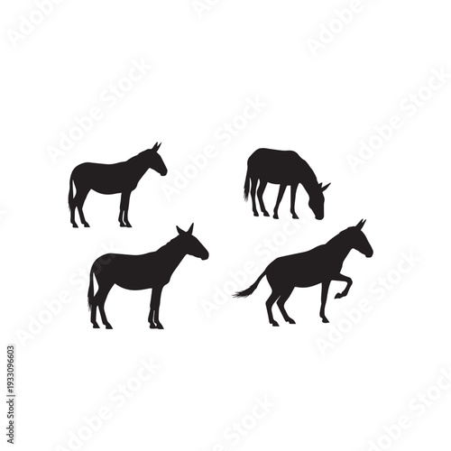 Mule Silhouette Set Black and White Vector Illustration

Mule Outline Collection Minimal Monochrome Vector

Mule Animal Silhouette Pack Black White Clipart