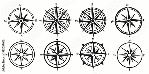 Intricate geometric patterns featuring symmetrical designs and circular motifs Vector