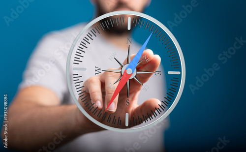 Close up shot of a hand int...