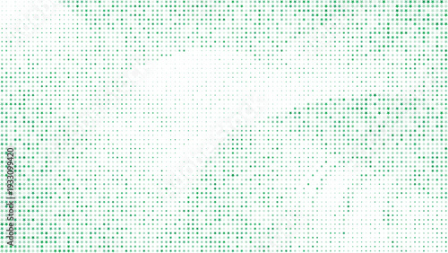 Green star halftone abstract background with fading density, Green star dotted halftone pattern subtle gradient abstract backdrop