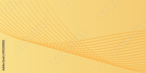 Modern abstract background with lines and waves. Medium banner simple