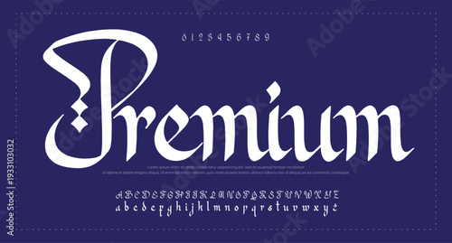 Elegant Signature Font. Best Alphabet Beautiful Calligraphy Signature Font lettering 