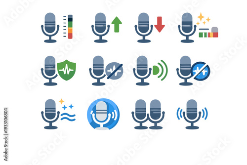 Image input voice mode generation vector echo simple isolation control cancellation noise