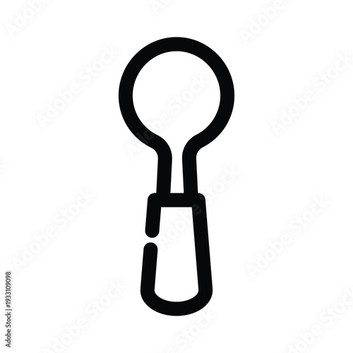 Spoon icon design template