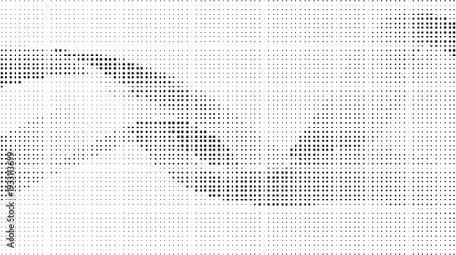 Black star halftone pattern abstract background with white space, Black star dotted abstract pattern clean background design