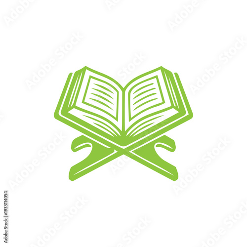 Open Quran on Rehal Icon