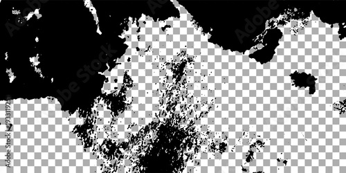 Glitch distorted grunge layer . Noise destroyed texture . Trendy defect error shapes . Overlay grunge texture . Distressed effect .