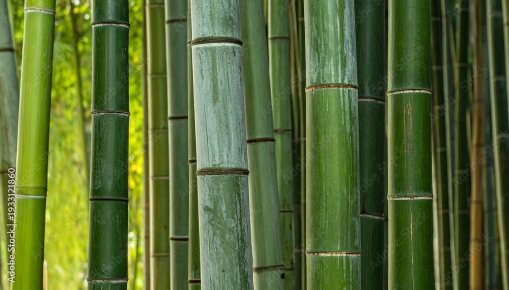 Obraz premium Green bamboo background