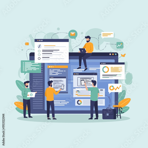 Teamwork, web development, ui ux design, coding, collaboration, project management, digital strategy