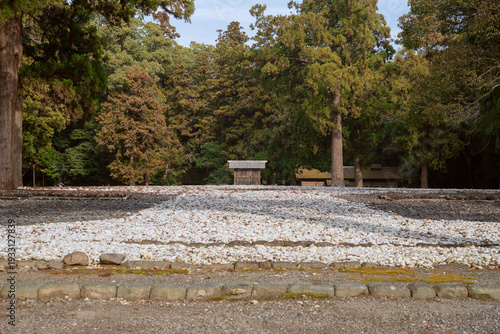 伊勢神宮　外宮の正宮（豊受大神宮）　令和15年 式年遷宮御敷地　三重県伊勢市
