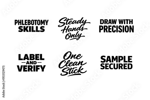 Phlebotomy skills collection: steady hands and precision techniques for accurate blood sampling