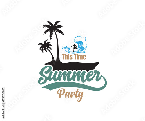 Wallpaper Mural Hello, summer typography t-shirt design
 Torontodigital.ca