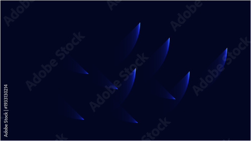 Neon futuristic 3d sphere of blue and purple glowing digital waves and particles. Future technology concept, blue abstract background