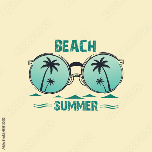 Wallpaper Mural Hello, summer typography t-shirt design
 Torontodigital.ca