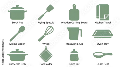 Essential kitchen utensils and cooking tools for culinary creativity and efficient home meal preparation