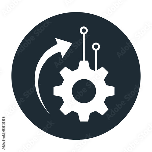 Modern gear synchronizing with digital circuitry for tech innovation